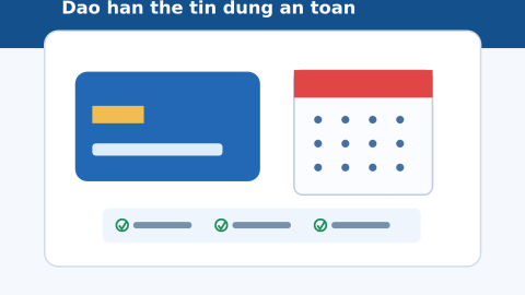 đáo hạn thẻ tín dụng khi đến ngày sao kê minh họa